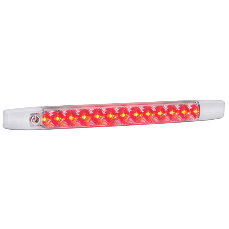 12/24V DUAL LED STRIP LAMP TOUCH WHITE/RED