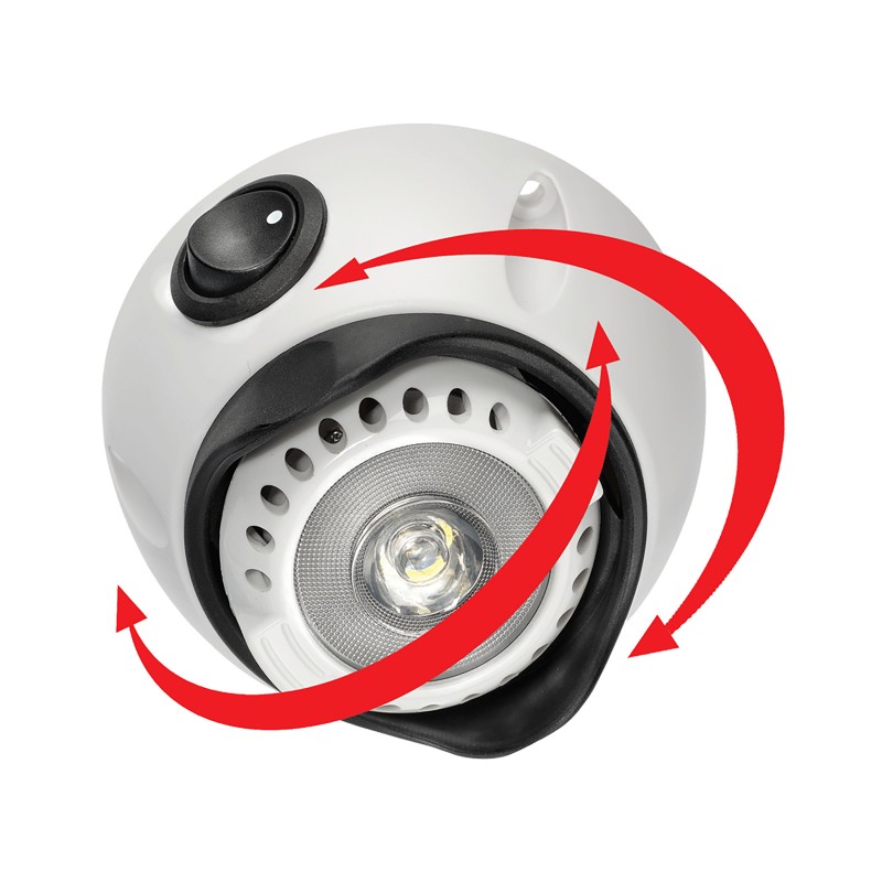 LAMP INTERIOR 10-30V LED WHITE