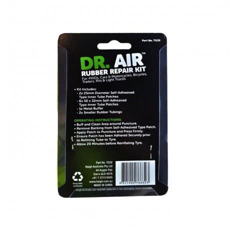 RUBBER TYRE REPAIR KIT