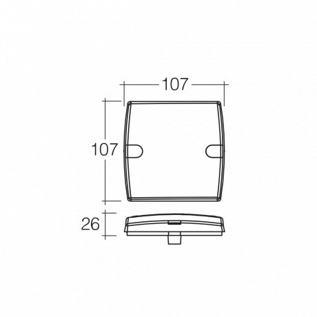 LED MODEL 34 SLIMLINE TRAILER LAMP KIT 12V