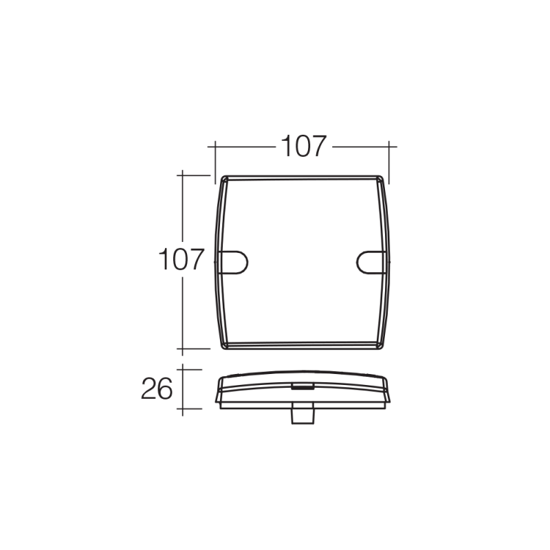 LED MODEL 34 SLIMLINE TRAILER LAMP KIT 12V