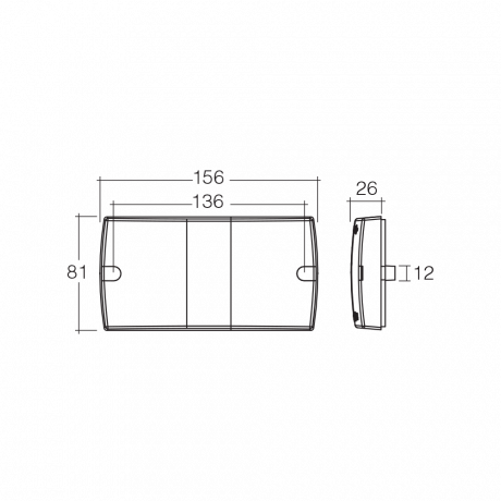 LED 36 12V SLIMLINE TRAILER LAMP KIT