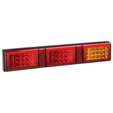 LED 49 9-33V TRIPLE IND STOP RED 