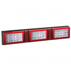 LED 49 9-33V TRIPLE IND STOP CLEAR