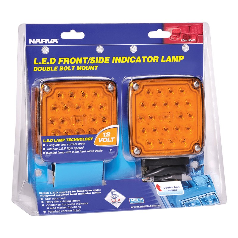 LED 54 12V FRONT/SIDE INDICATOR PACK