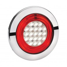 9-33V MDL 56 LED REVERSE LAMP RED WITH RED LED TAIL RING