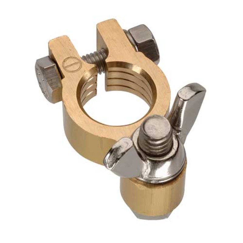 TERM F/BRASS WINGNUT NEG PK10