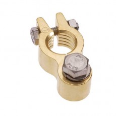 TERM F/HD BRASS STUD NEG PK10