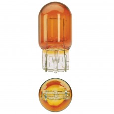 GLOBE 12V 21W T20 WEDGE AMBER