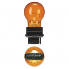 GLOBE 12V 27W AMBER WEDGE PK10