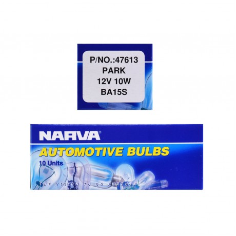 GLOBE 12V 10W BA15s PARK/TAIL PK10