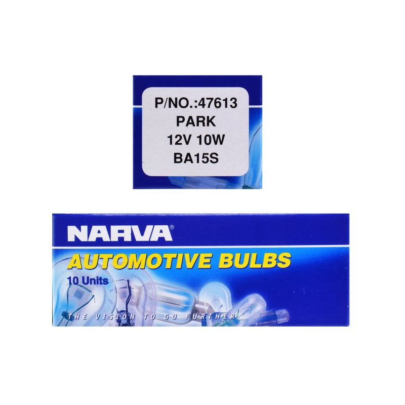 GLOBE 12V 10W BA15s PARK/TAIL PK10