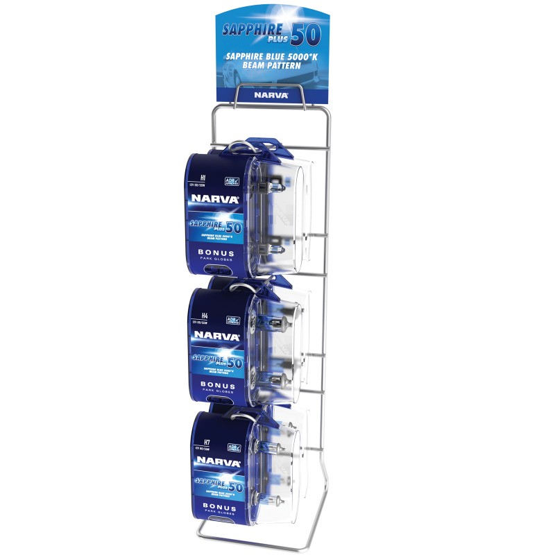 MERCHANDISER SAPPHIRE PLUS50 GLOBE 